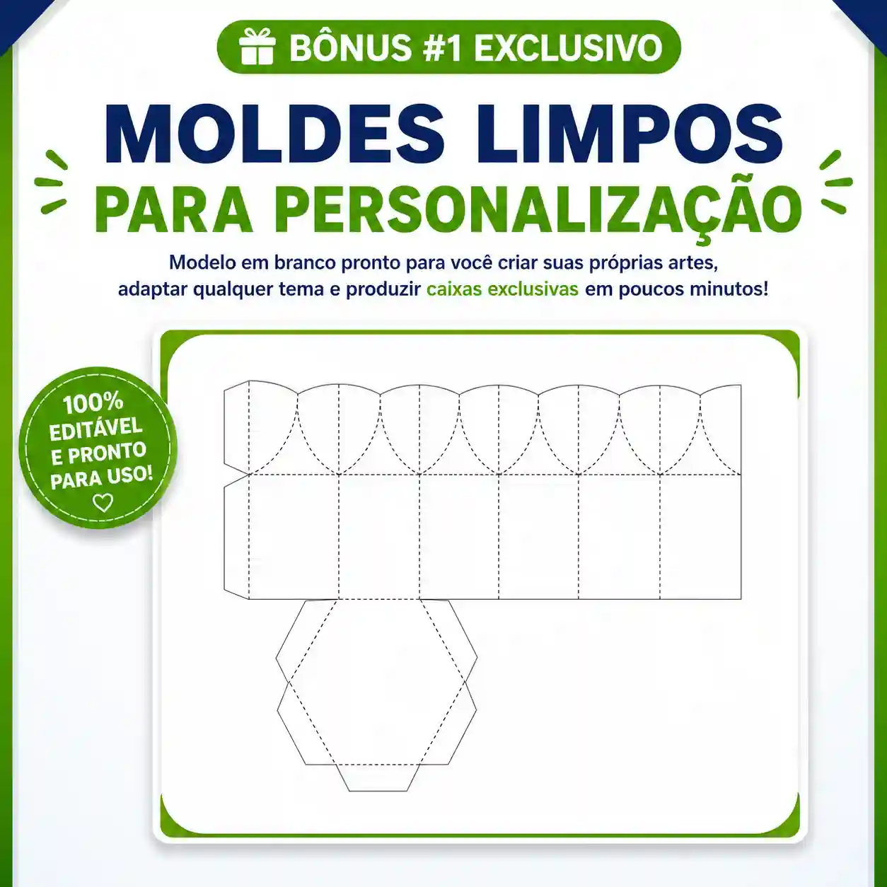 Molde Limpo para Personalização